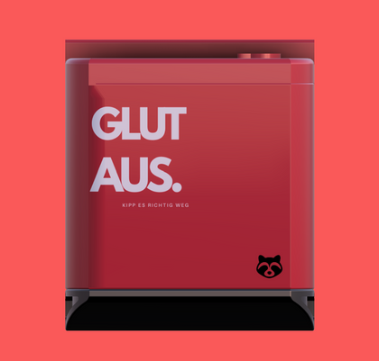 Glut aus (rot)