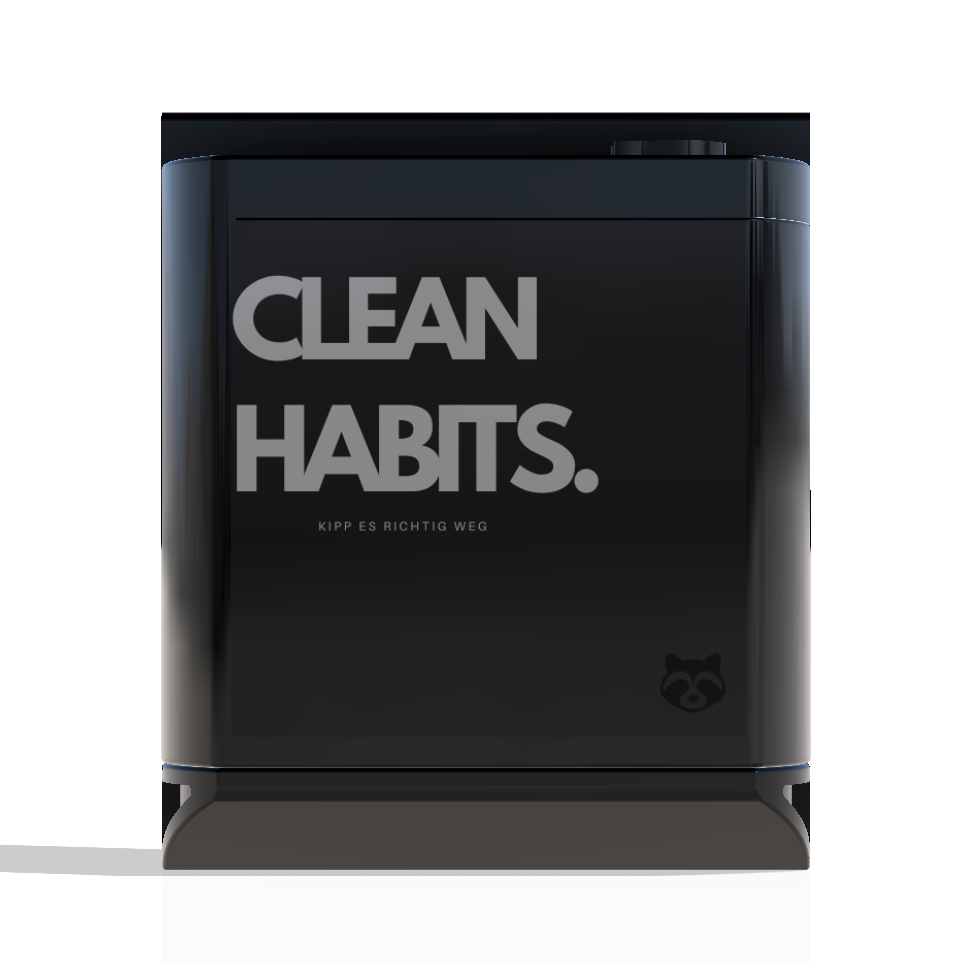 Clean Habits. (schwarz)