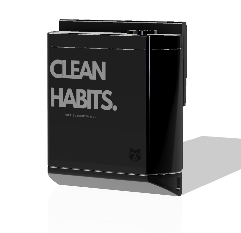 Clean Habits. (schwarz)